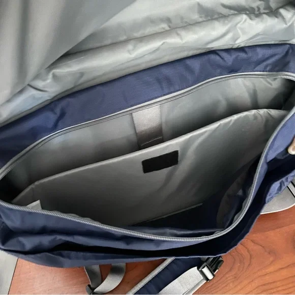 L.L. Bean Navy Messenger Laptop Bag